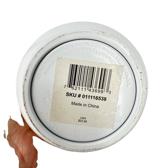 Starbucks Las Vegas Been There Collection White 16 Oz Stainless Steel Tumbler - Picture 6 of 15